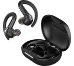JLAB Jbuds Air Sport ANC 4 Wireless Bluetooth Noise-Cancelling Sports Earbuds - Black, Black