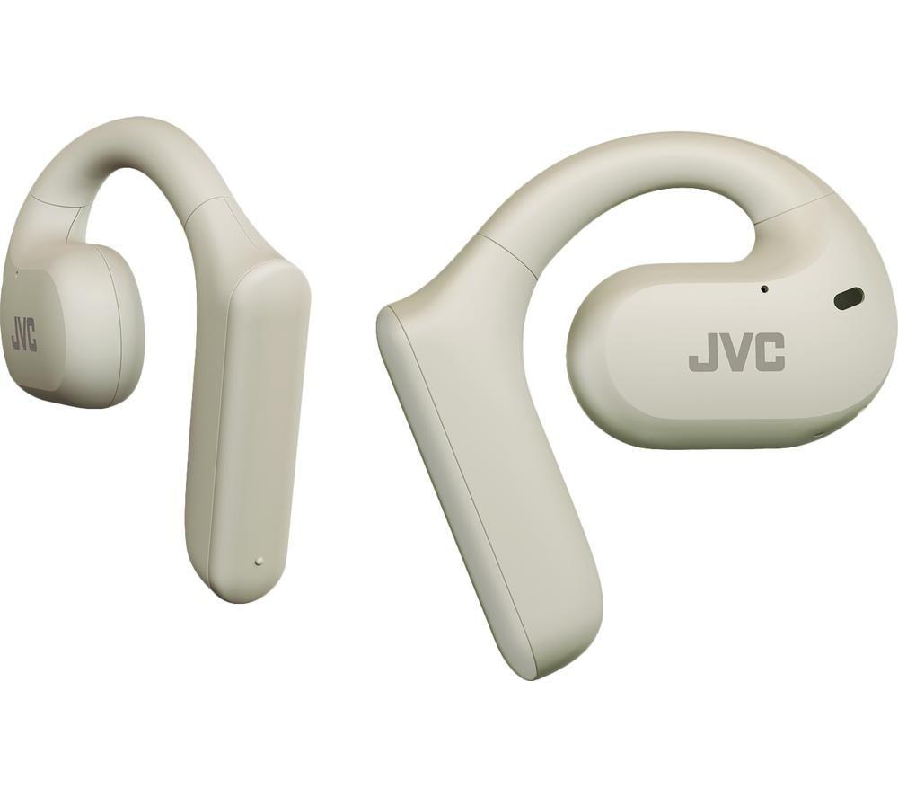 JVC Nearphones HA-NP35T Wireless Bluetooth Sports Headphones - White, White,Cream JVC Nearphones HA-NP35T Wireless Bluetooth Sports Headphones - White, White,Cream
