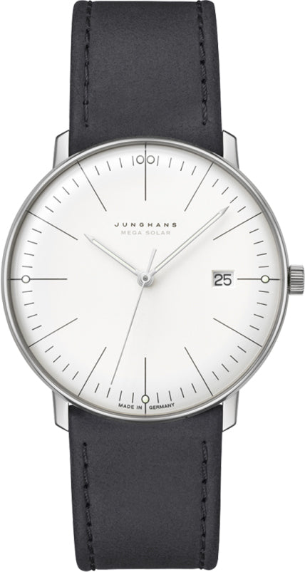 Junghans Watch Max Bill MEGA Solar - White Junghans Watch Max Bill MEGA Solar - White