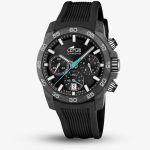 Lotus Mens Black Chronograph Watch L18974/3