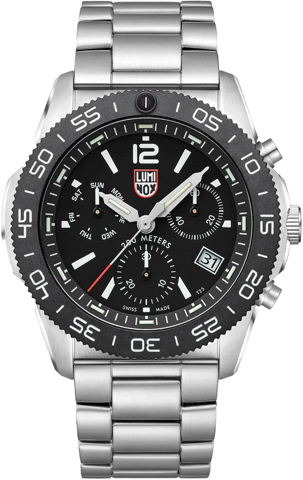 Luminox Sea Pacific Diver Chronograph 3140 Black Black Luminox Sea Pacific Diver Chronograph 3140 Black Black