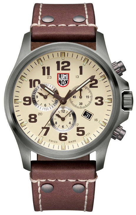 Luminox Watch Land Atacama Field Chronograph Alarm 1940 Series - Cream Luminox Watch Land Atacama Field Chronograph Alarm 1940 Series - Cream