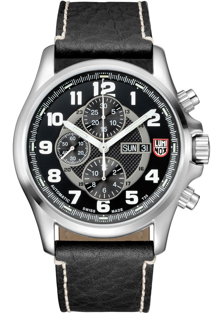 Luminox Watch Land Field Valjoux Chronograph 1860 Series Limited Edition - Black Luminox Watch Land Field Valjoux Chronograph 1860 Series Limited Edition - Black