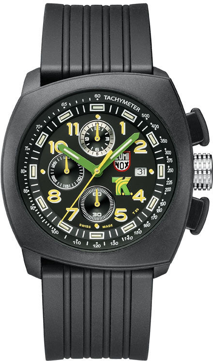 Luminox Watch Land Tony Kanaan PC Carbon Chronograph 1100 Series D - Black Luminox Watch Land Tony Kanaan PC Carbon Chronograph 1100 Series D - Black