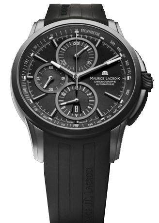 Maurice Lacroix Pontos Chronograph Full Black D - Black Maurice Lacroix Pontos Chronograph Full Black D - Black