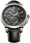 Maurice Lacroix Pontos Round Chronograph Valgranges D - Black