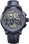 Maurice Lacroix Watch Masterpiece Skeleton Chronograph Limited Edition - Silver