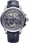 Maurice Lacroix Watch Masterpiece Skeleton Chronograph Limited Edition - Silver