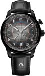 Maurice Lacroix Watch Pontos Chronograph Monopusher Date Mens - Grey