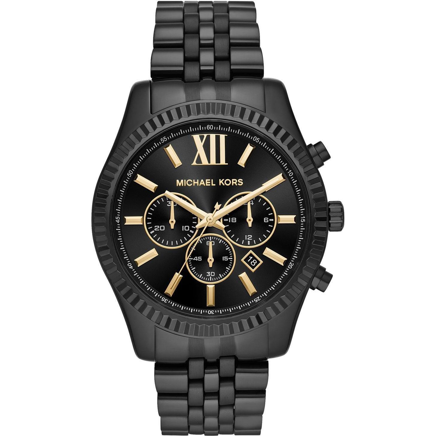 Michael Kors MK8603 Lexington Chronograph Black Dial Men's Watch Michael Kors MK8603 Lexington Chronograph Black Dial Men's Watch