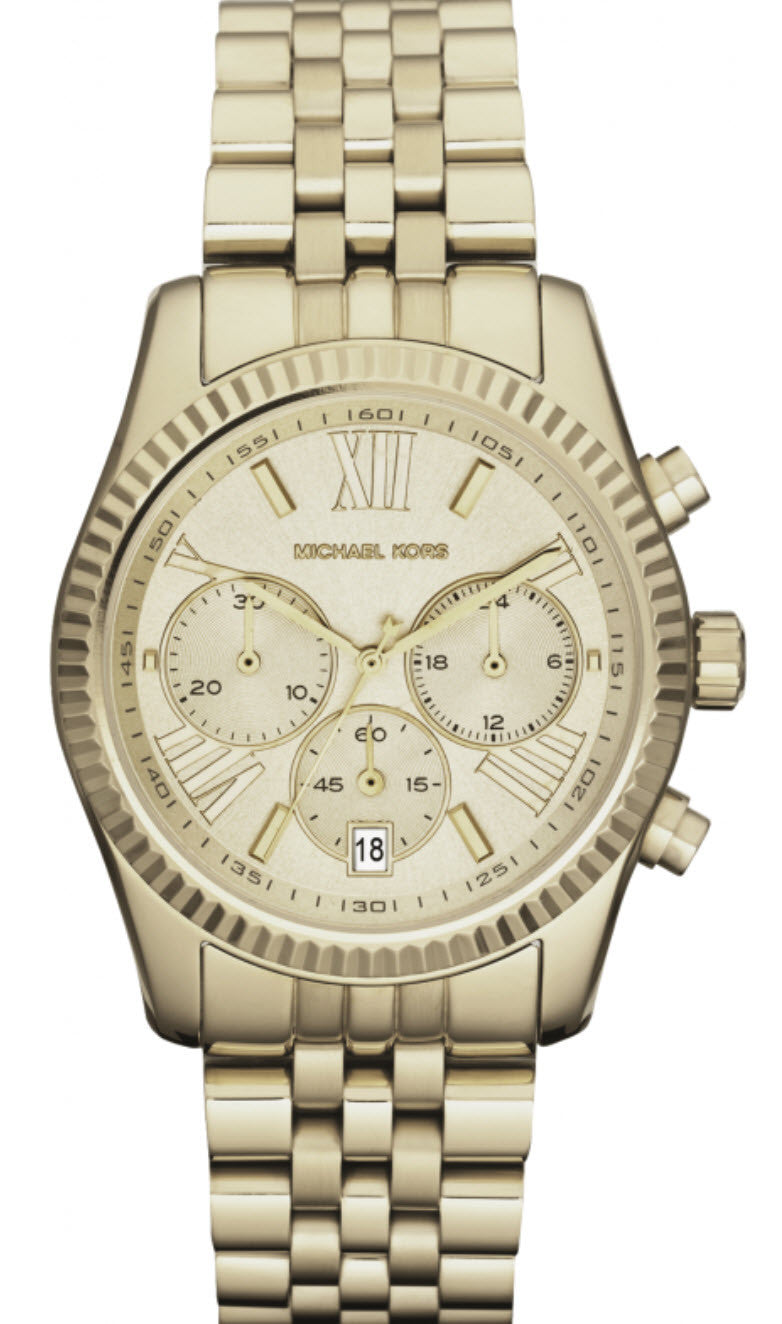Michael Kors Watch Lexington Chronograph - Gold Michael Kors Watch Lexington Chronograph - Gold