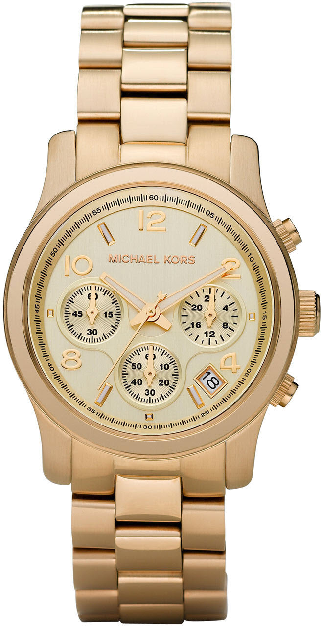 Michael Kors Watch Runway Chronograph D - Gold Michael Kors Watch Runway Chronograph D - Gold