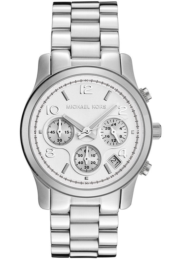 Michael Kors Watch Runway Chronograph - Silver Michael Kors Watch Runway Chronograph - Silver