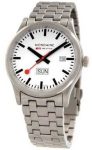 Mondaine Watch Sport I Day Date - White