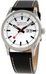 Mondaine Watch Sport Line Night Vision Big Date - White