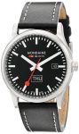 Mondaine Watch Sports Line Gents Day Date - Black