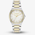 Olivia Burton Lustre Sports Luxe Two Tone Sunray Dial Watch 24000203