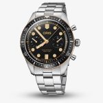 Oris Mens Divers Sixty-Five Chronograph Bracelet Watch 01 771 7744 4354-07 8 21 18