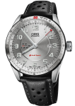 Oris Watch Audi Sport GMT Leather - Silver