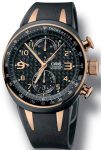 Oris Watch TT3 Chronograph Rubber Limited Edition D - Black