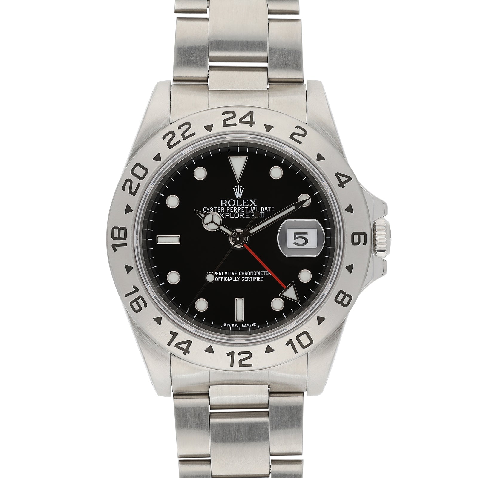 Pre-Owned Rolex Oyster Perpetual Date Explorer II Mens Watch Pre-Owned Rolex Oyster Perpetual Date Explorer II Mens Watch