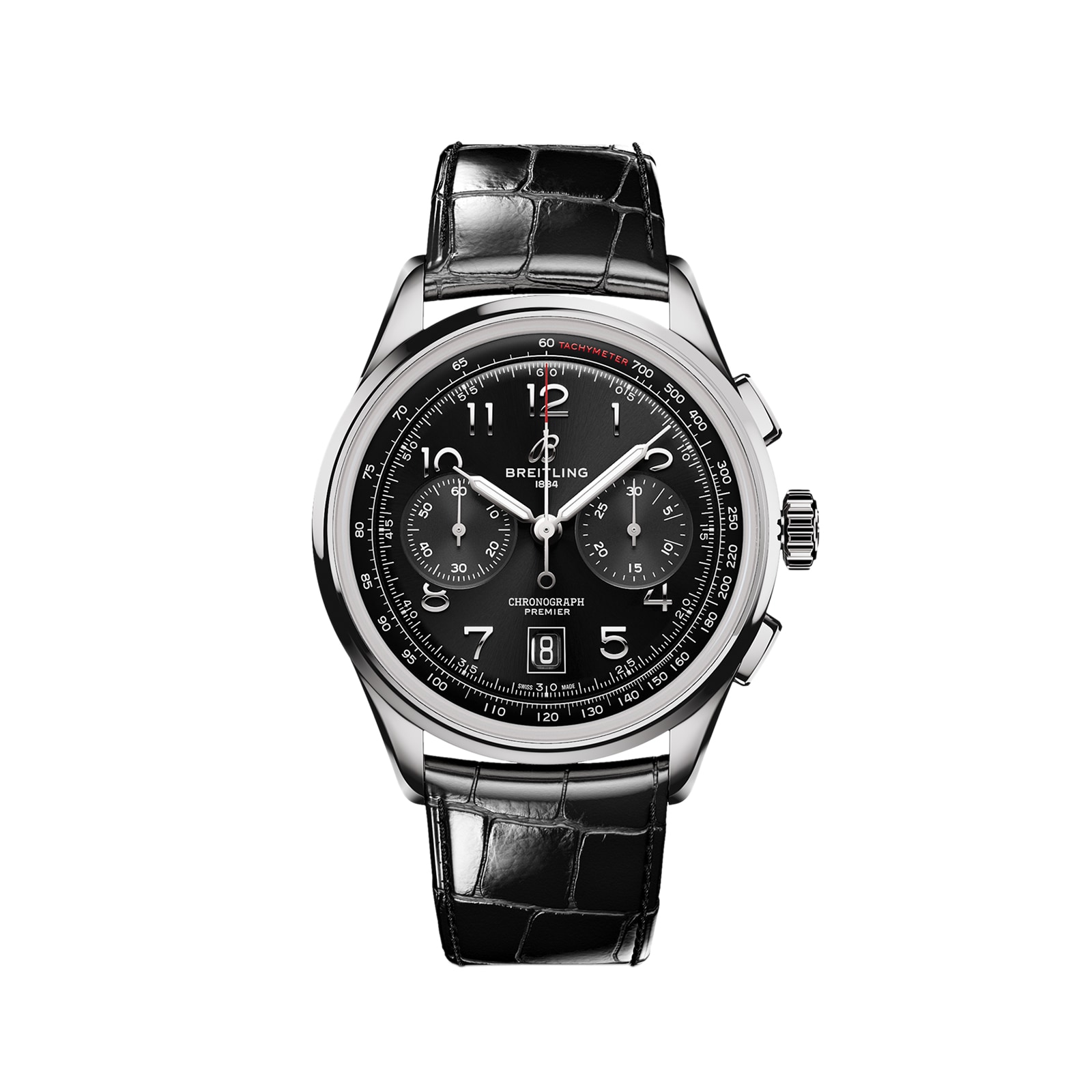Premier B01 Chronograph 42mm Mens Watch Black Premier B01 Chronograph 42mm Mens Watch Black