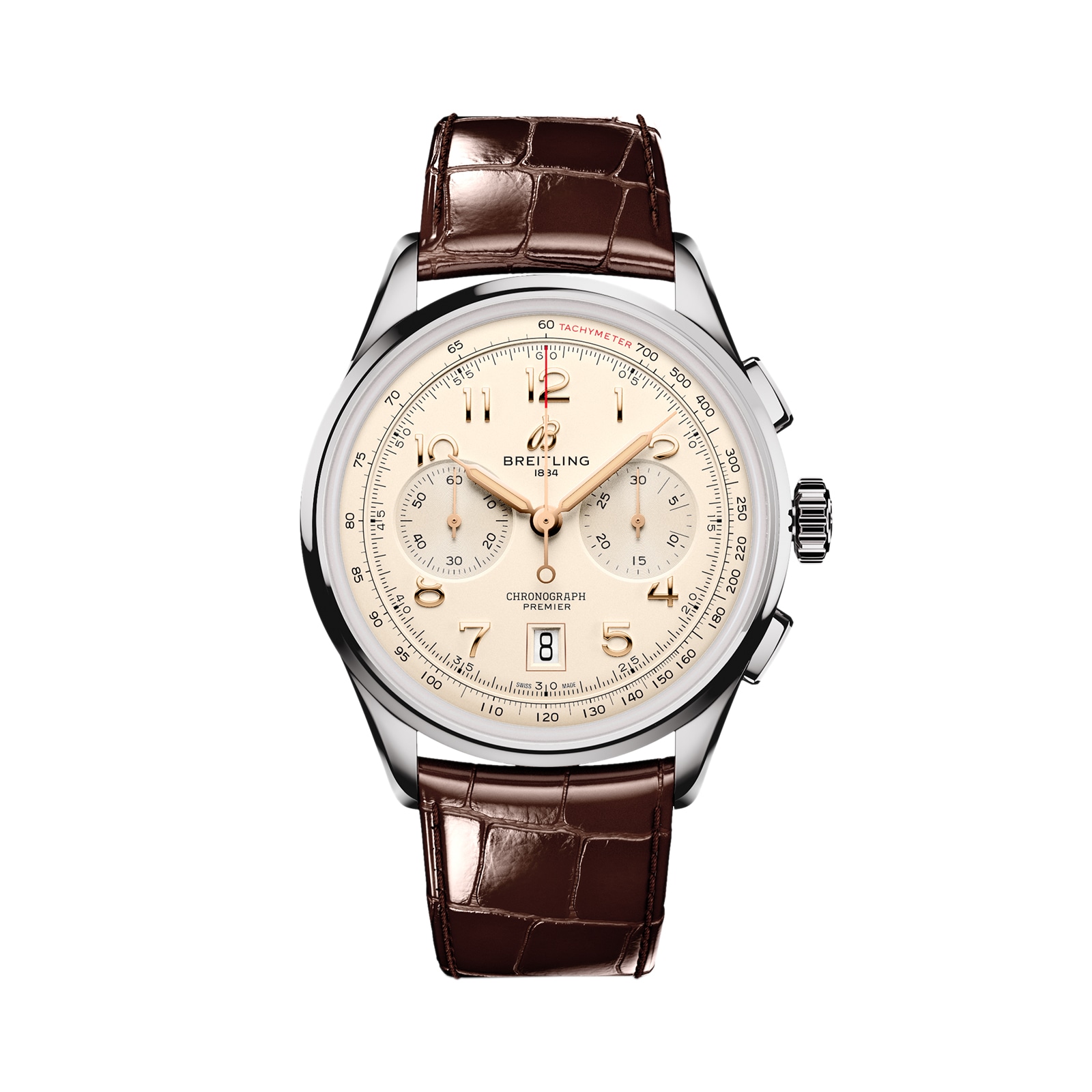 Premier B01 Chronograph 42mm Mens Watch Cream Premier B01 Chronograph 42mm Mens Watch Cream