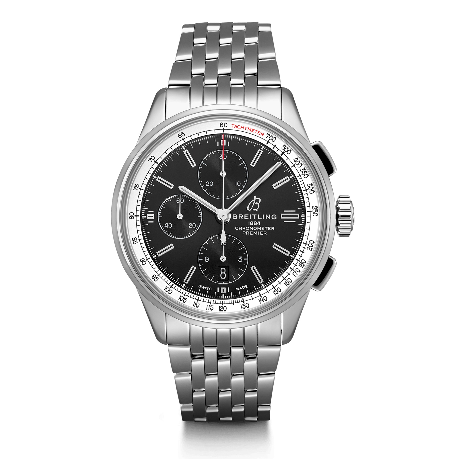 Premier Chronograph 42 Stainless Steel Watch Premier Chronograph 42 Stainless Steel Watch