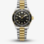 Rotary Sport Two Tone Black & Gold Watch GB05661/04