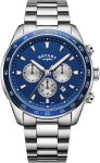 Rotary Watch Henley Chronograph Mens D - Blue