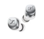 SENNHEISER Momentum MTW4 Wireless Bluetooth Noise-Cancelling Sports Earbuds – White & Silver, Silver/Grey,White