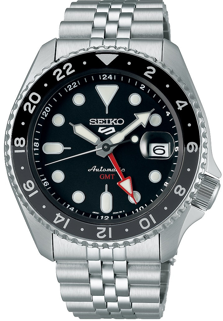 Seiko 5 Sports GMT SKX Black Grape Re-Interpretation Seiko 5 Sports GMT SKX Black Grape Re-Interpretation