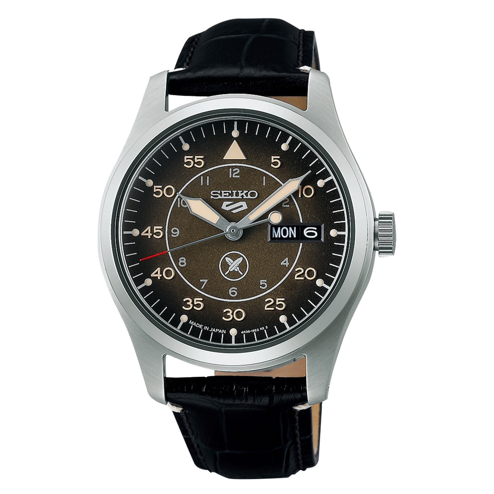 Seiko 5 Sports x Yuto Horigome Limited Edition IV 39mm Mens Watch Brown Seiko 5 Sports x Yuto Horigome Limited Edition IV 39mm Mens Watch Brown