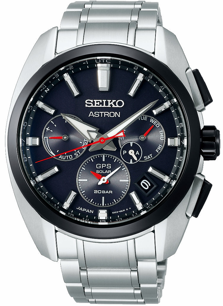 Seiko Astron Watch GPS Solar Global Active TI - Black Seiko Astron Watch GPS Solar Global Active TI - Black