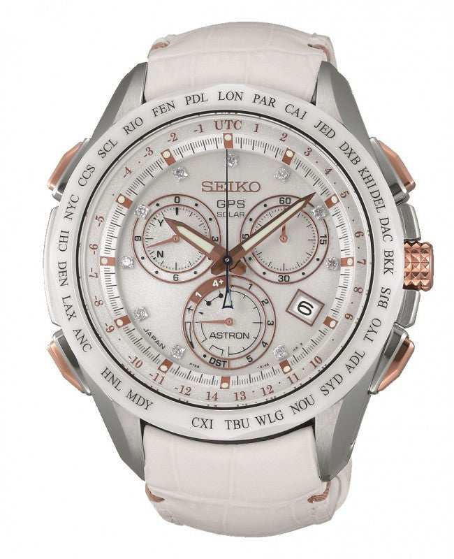 Seiko Astron Watch GPS Solar Ladies Limited Edition D - White Seiko Astron Watch GPS Solar Ladies Limited Edition D - White