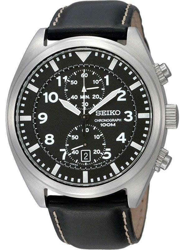 Seiko Chronograph - Black Seiko Chronograph - Black