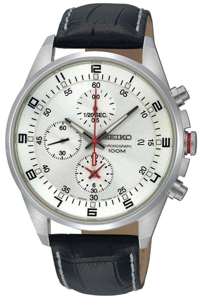 Seiko Chronograph - White Seiko Chronograph - White