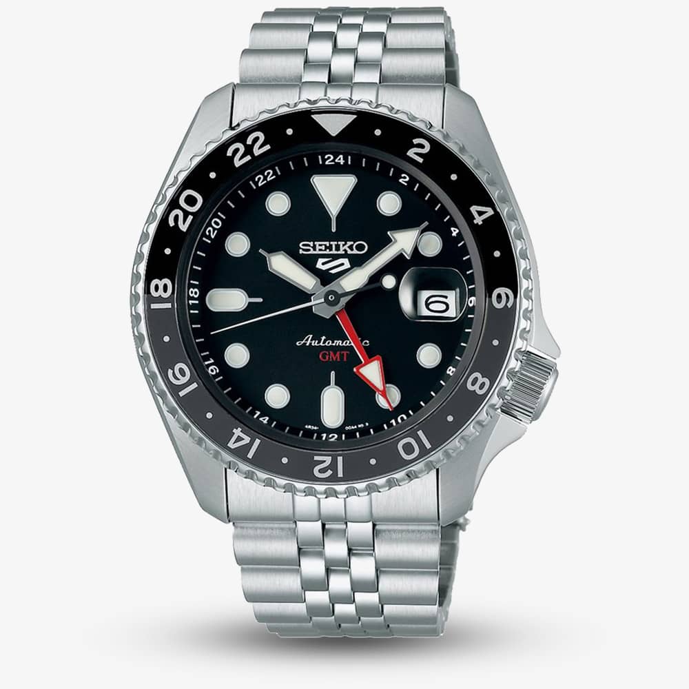 Seiko Mens 5 Sports 'Black Grape' GMT SKX Re-Interpretation Watch SSK001K1 Seiko Mens 5 Sports 'Black Grape' GMT SKX Re-Interpretation Watch SSK001K1