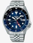 Seiko Mens 5 Sports 'Blueberry' GMT SKX Re-Interpretation Watch SSK003K1
