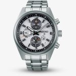 Seiko Mens Prospex Speedtimer GPS Solar Chronograph Silver Watch SSH165J1