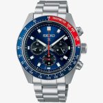 Seiko Mens Prospex Speedtimer 'Go Large' Blue Solar Watch SSC913P1