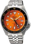 Seiko Watch 5 Sports GMT SKX Mikan Orange Re-Interpretation - Orange