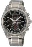 Seiko Watch Chronograph - Black