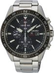 Seiko Watch Prospex Land Solar Chronograph - Black