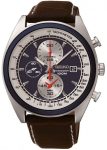Seiko Watch Solar Chronograph - Black