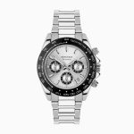 Sekonda Sekonda Circuit Chronograph Men's Watch | Silver Alloy Case & Stainless Steel Bracelet with Silver Dial | 30201