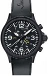 Sinn Duo Chronograph 756 UTC S Rubber D - Black