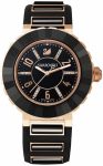 Swarovski Watch New Octea Sport Black Rose Gold Tone - Black
