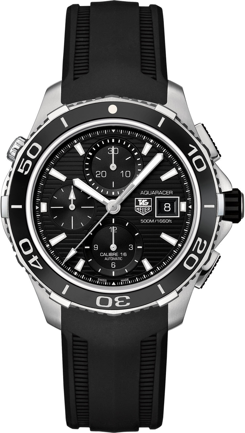 TAG Heuer Watch Aquaracer Automatic Chronograph - Title Black TAG Heuer Watch Aquaracer Automatic Chronograph - Title Black