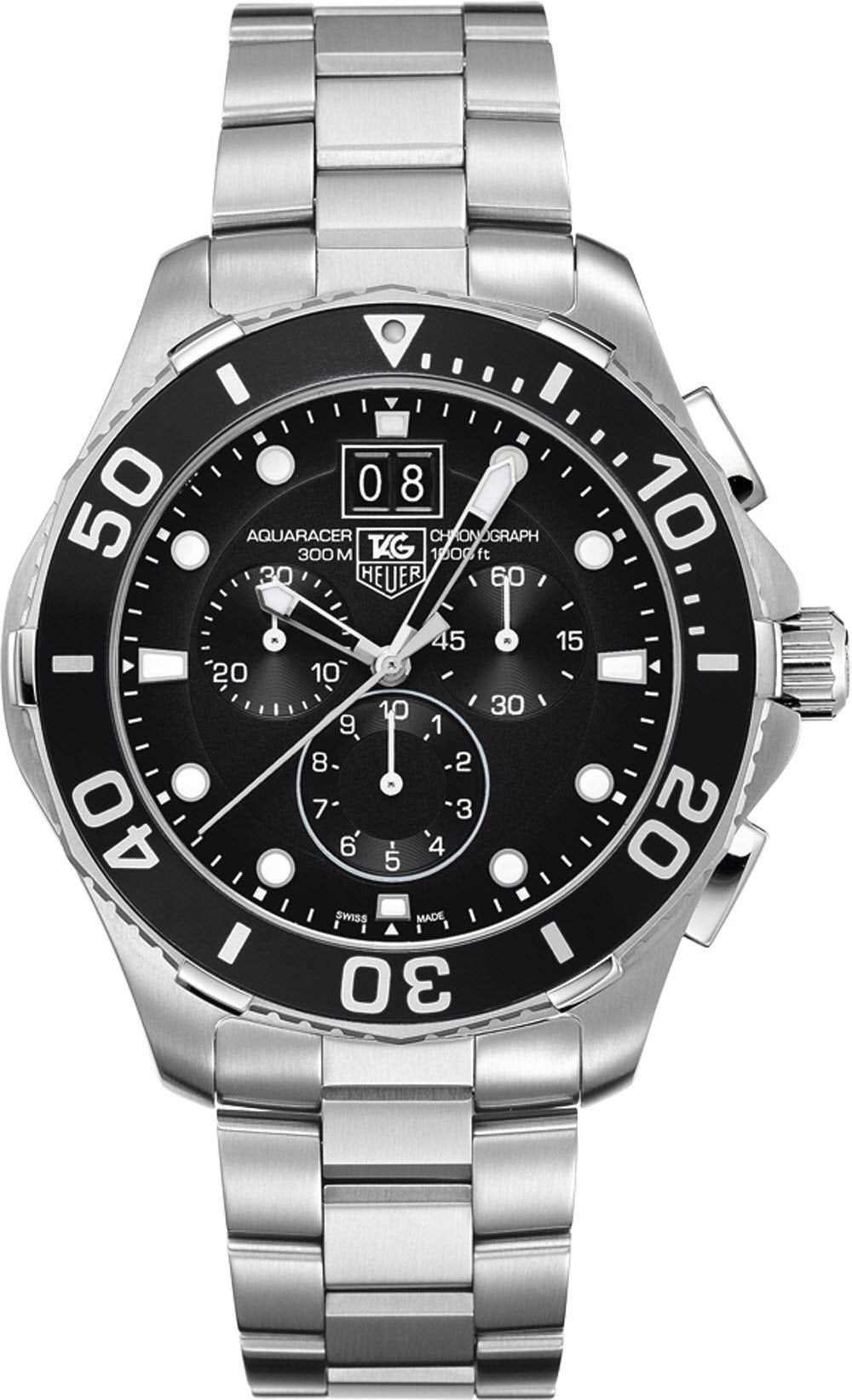 TAG Heuer Watch Aquaracer Chronograph - Black TAG Heuer Watch Aquaracer Chronograph - Black